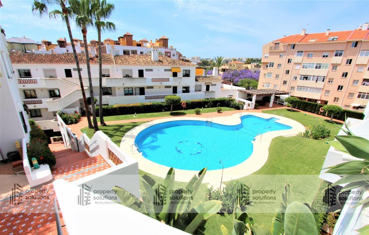 דירות בנאלמדנה Pueblo Del Parque 3 - Terraza Soleada Con Jardin - Piscina Y Playa - Urbanizacion Tranquila מראה חיצוני תמונה